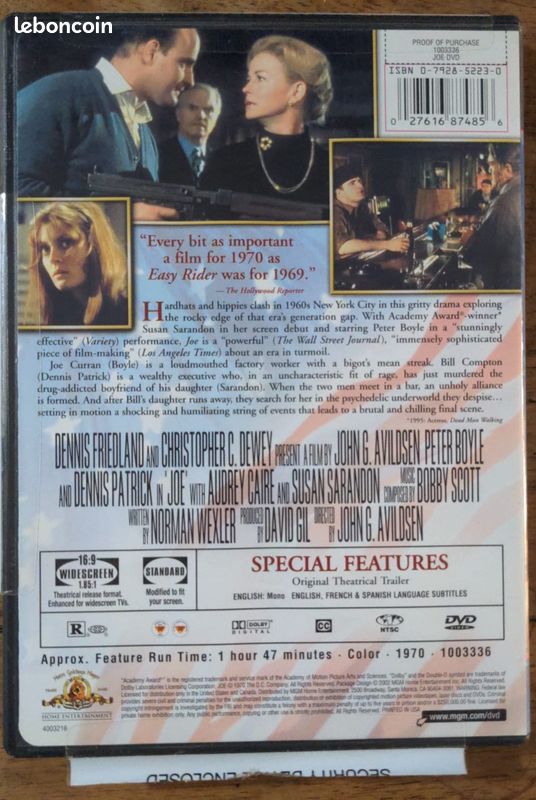 JOE - 1dvd- Occasion (image 2)