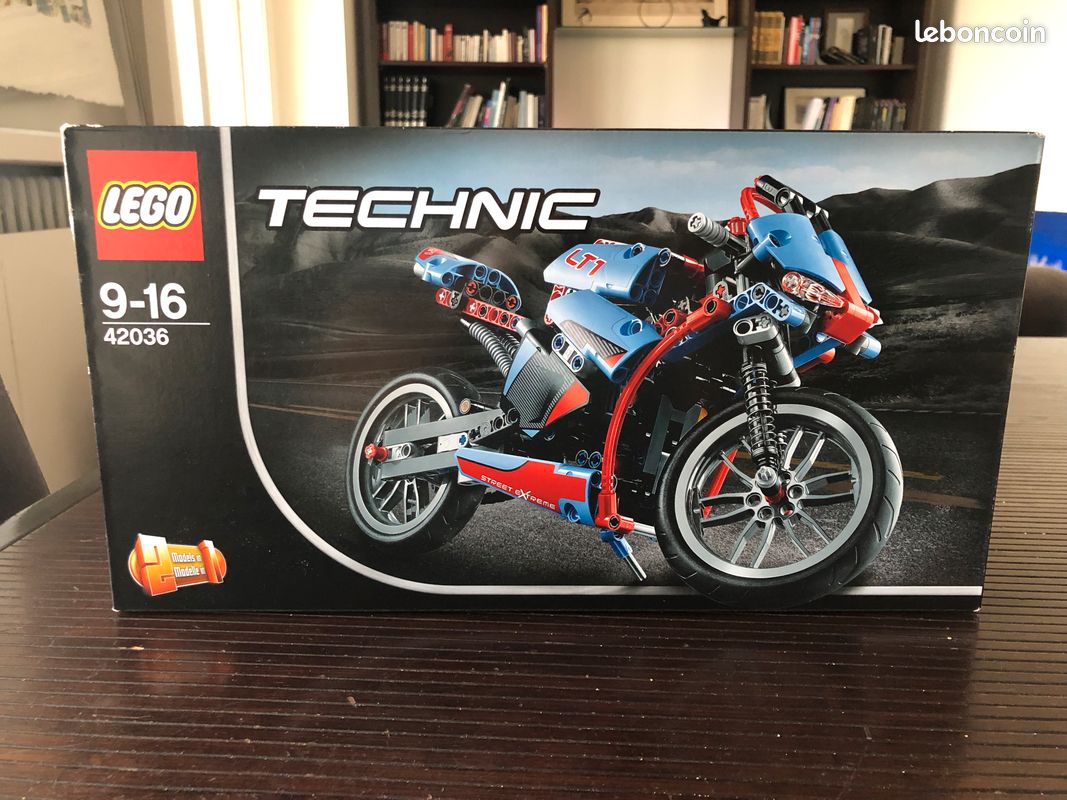 LEGO technic 42036, ouvert et monté une fois boîte et notice vendues (image 1)