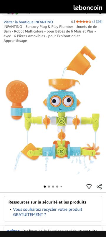 Jouet bain robot (image 3)