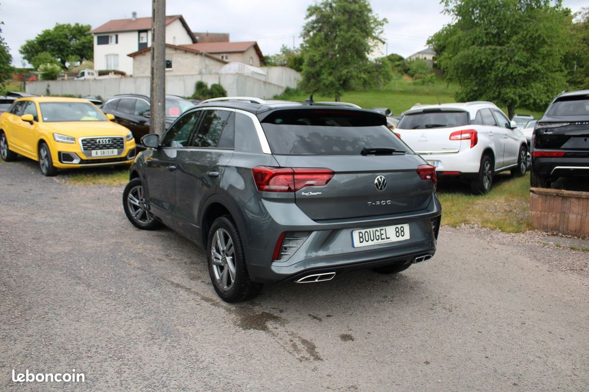 Volkswagen T-ROC II 2L TDI 150 CV R-LINE GPS 3D CAMÉRA FULL LED ATTELAGE I-COKPIT USB BOITE AUTO DSG (image 3)