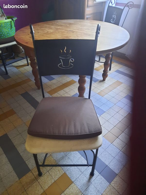 Chaises fer (image 2)