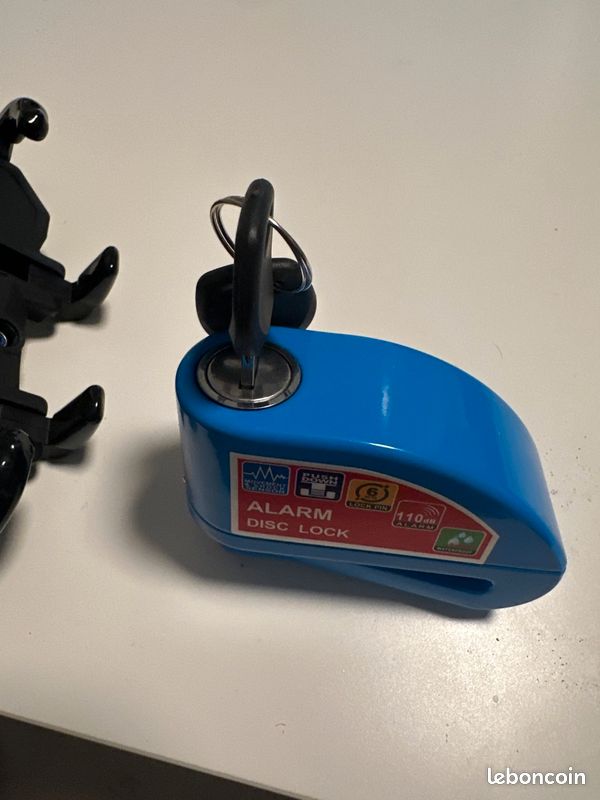 🔒 Bloc disque avec alarme puissante pour moto et scooter (image 3)