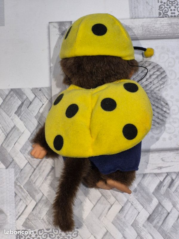 Peluche Nombrilou Coccinelle – Année 80 – Ajena – Vintage Et Kawaii