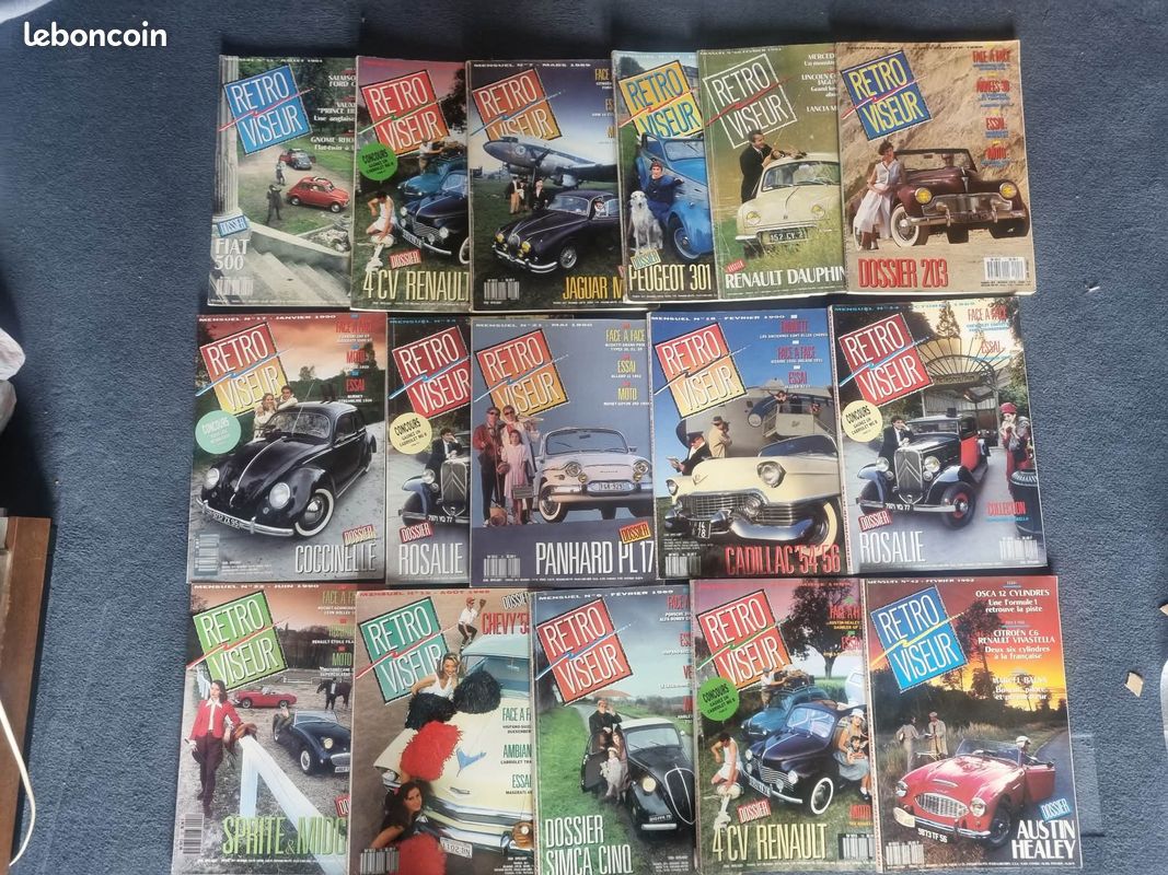 Un lot de magasine auto RETROVISEUR voir photos (image 1)