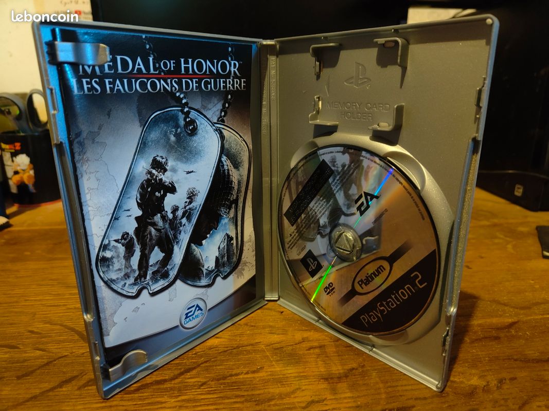 15⚜LOT DE 4 Jeux Playstation 2 PS2 Sony Jeu de Guerre Medal Of Honor Les Faucons EUR 40,00 - FR