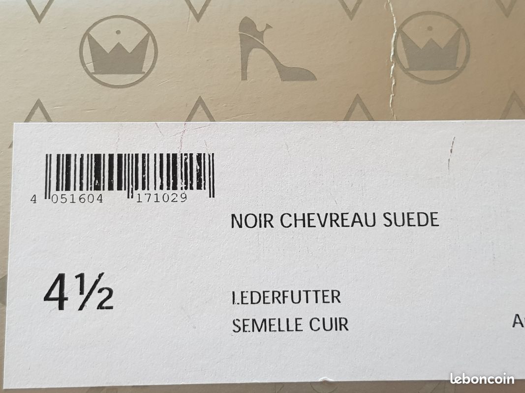 NEUF : Escarpins d'été noir PETER KAISER T37 (image 5)