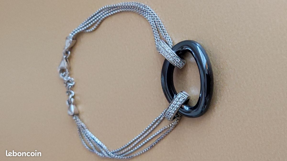 Ensemble bijoux collier bracelet argent 925 (image 14)