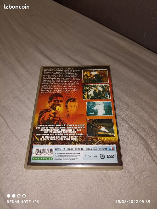 DVD raw nerve (nerf a vif) (image 2)