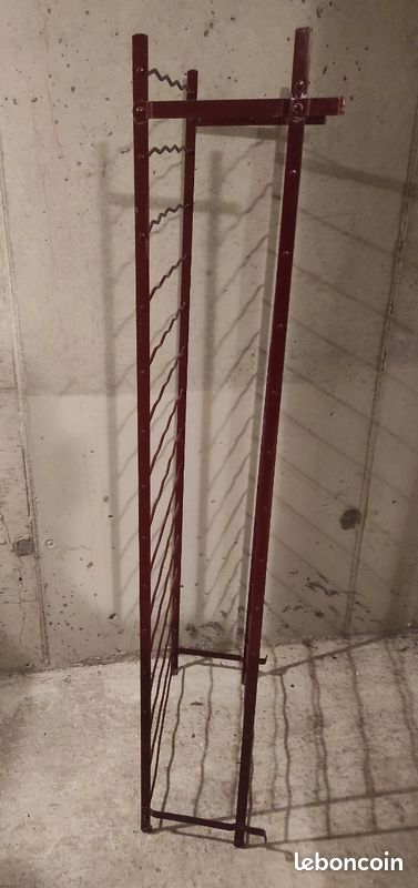 Casier à bouteilles en métal – capacité 70 bouteilles – cave / stockage vin (image 2)
