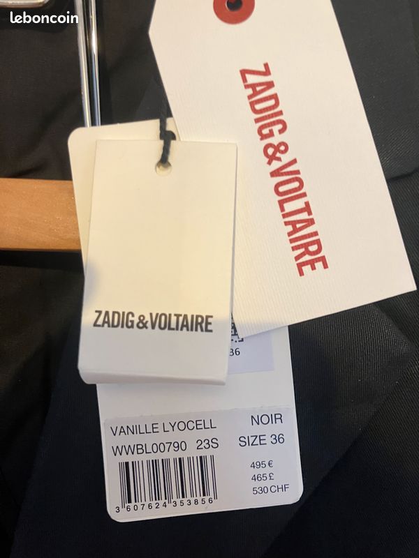 Veste tailleur neuve Zadig & Voltaire T 34 Défilé 2023 Blazer