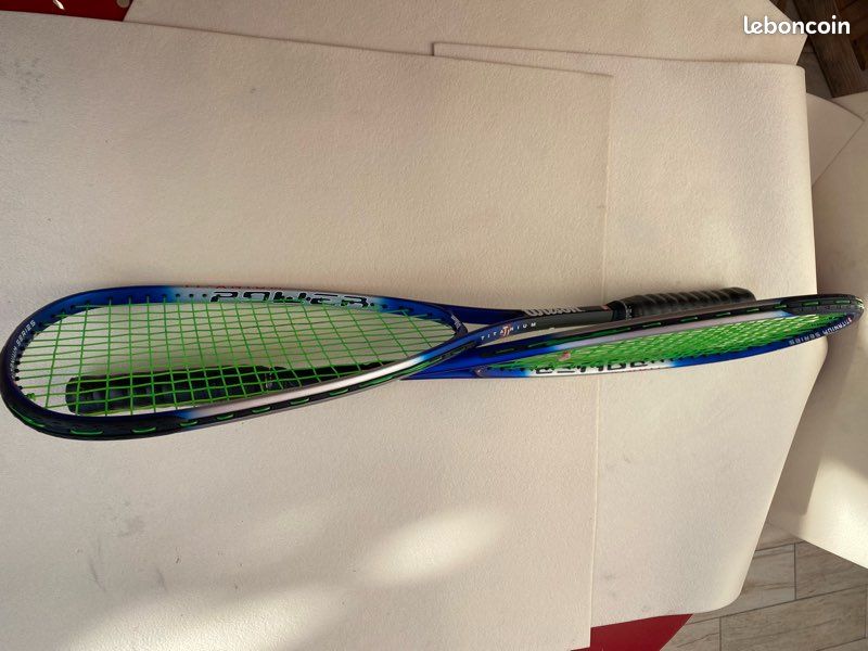 Jeu de 2 raquettes de squash Wilson Titanium (image 12)
