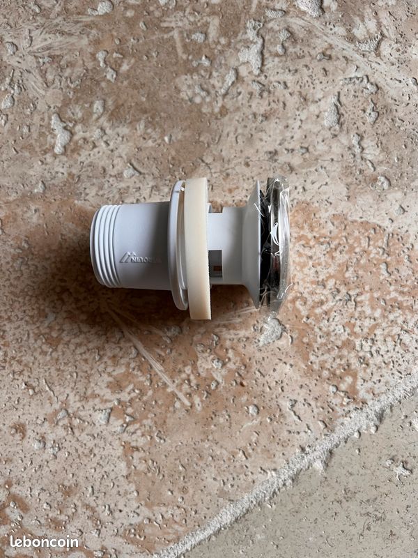 Bonde de lavabo Quick-Clac chromé sans trop plein (image 3)