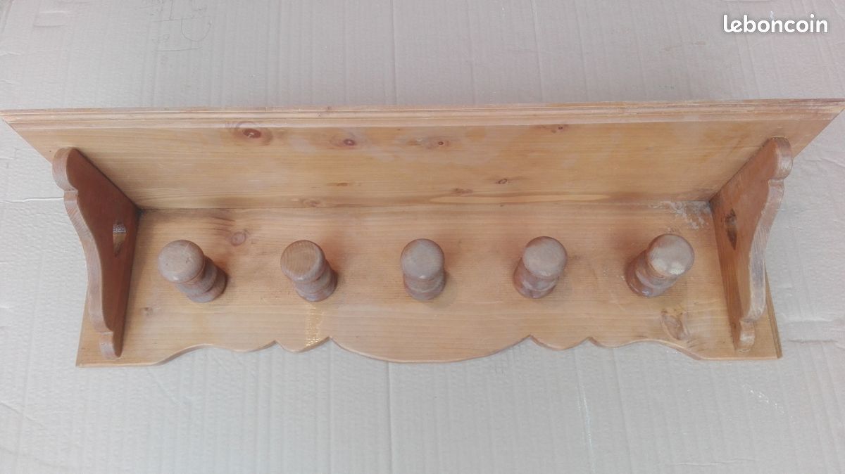 Porte manteaux bois (image 1)