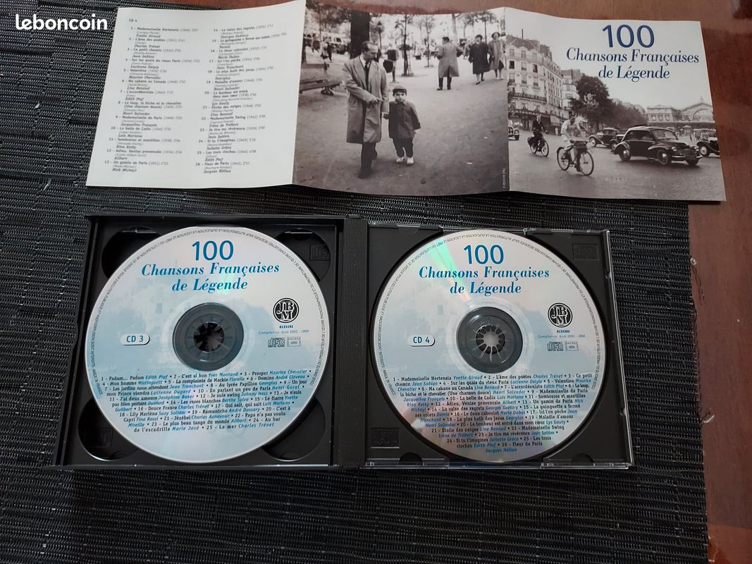 Coffret 100 chansons Françaises de légende (image 5)