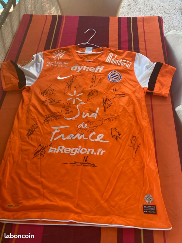 Maillot MHSC 2012 dédicassé (image 1)