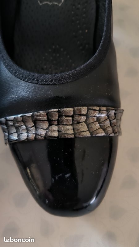 Chaussure de ville noire (image 6)