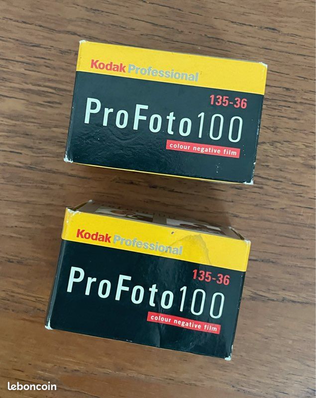 2× Kodak Professional ProFoto 100 – 35 mm – 36 poses (image 1)