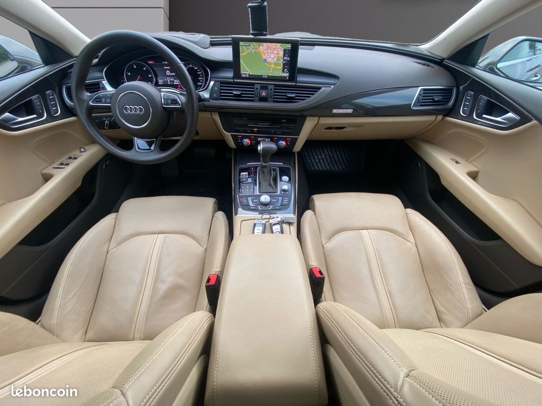 AUDI A7 SPORTBACK V6 3.0 BiTDI 313 Quattro Avus Tiptronic 8 A full suivi audi sièges massant élec chauff vent garant (image 2)