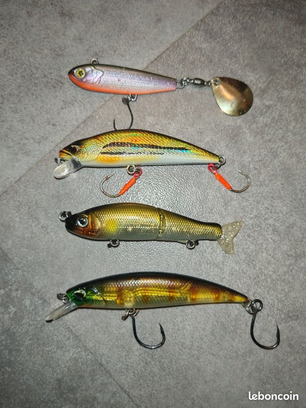 Lot De Leurres De Pêche Anciens - Toupies Et Autres (Lot #12687) - Vintage