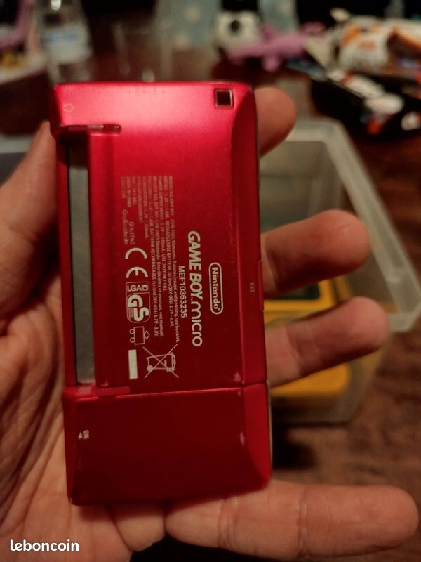 Gameboy micro rose Nintendo (image 2)