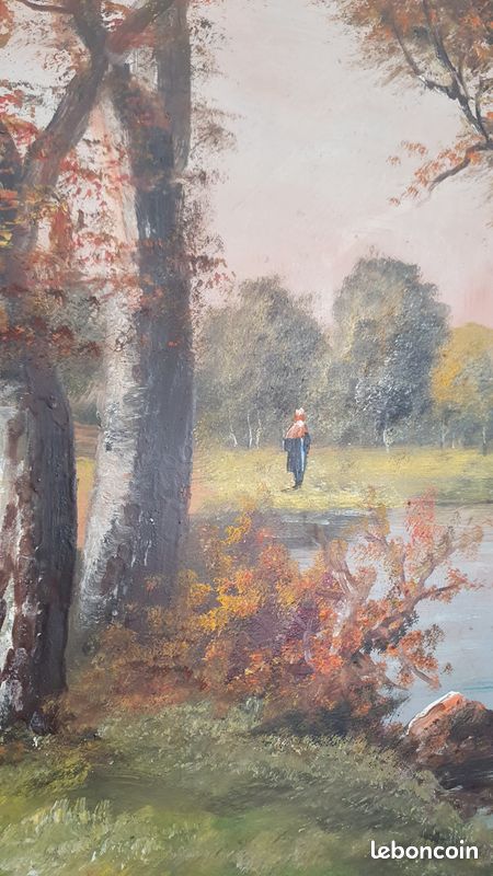 Grand tableau d'un sous bois (image 2)