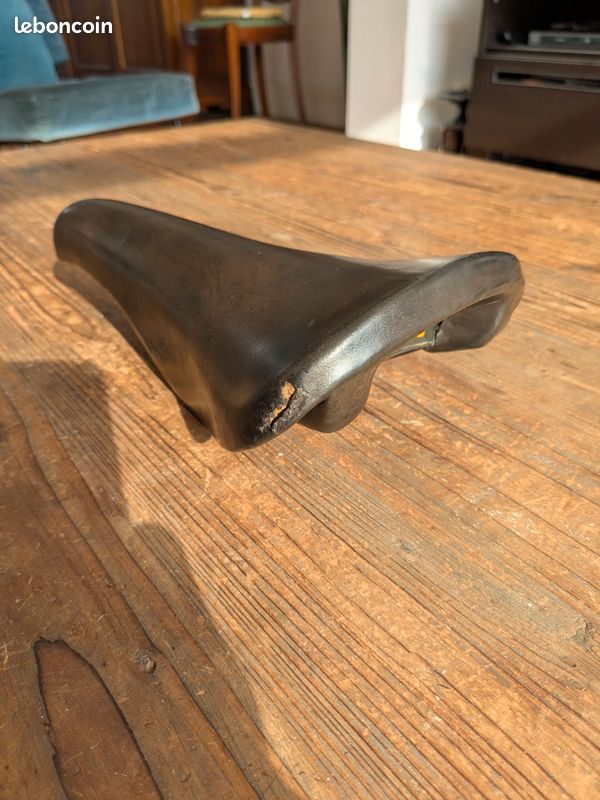 Selle San Marco Concor profil en cuir pour vélo course vintage (image 6)