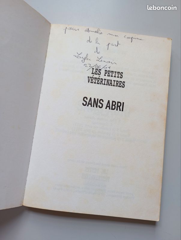 Livre "sans abris" Les petits vétérinaires (image 7)