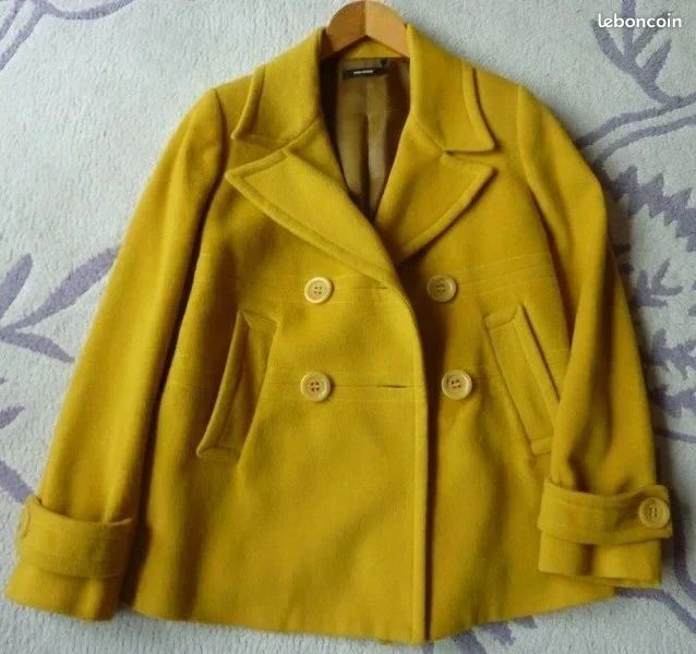 Veste Yumi.Mazao Taille 2 - Couleur Beige - Comme Neuve Doublée