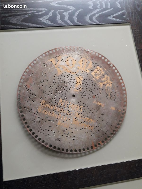 Disques gramophone métalliques (image 1)