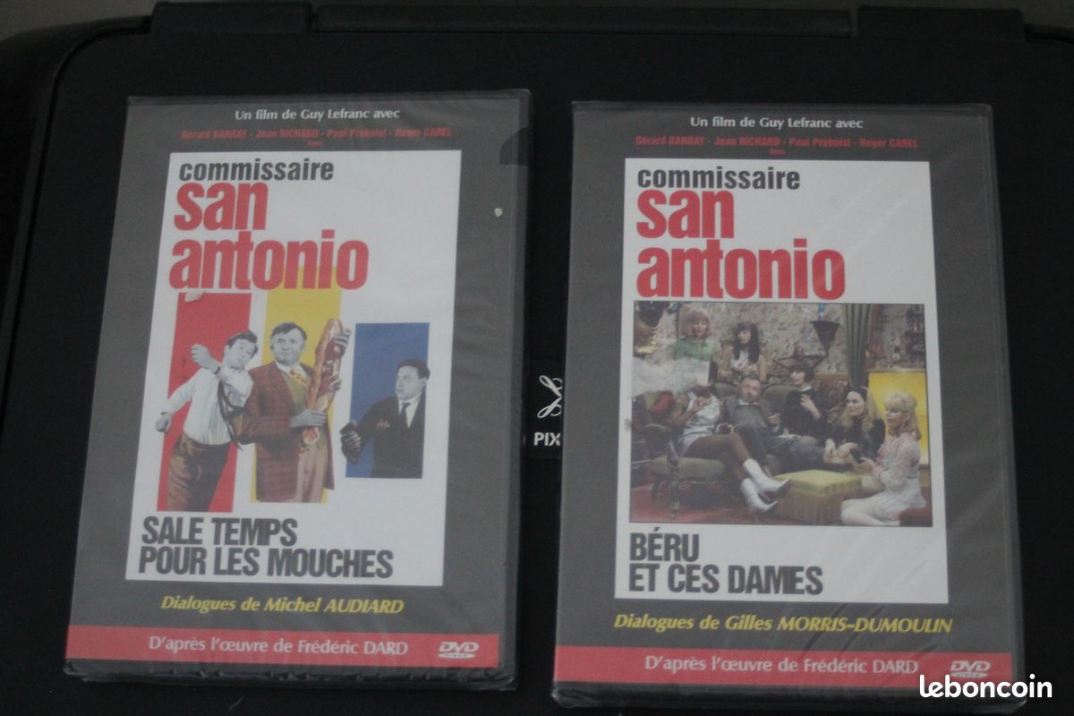 Dvd commissaire san antonio sale temps pour les mouches - béru et ces ...