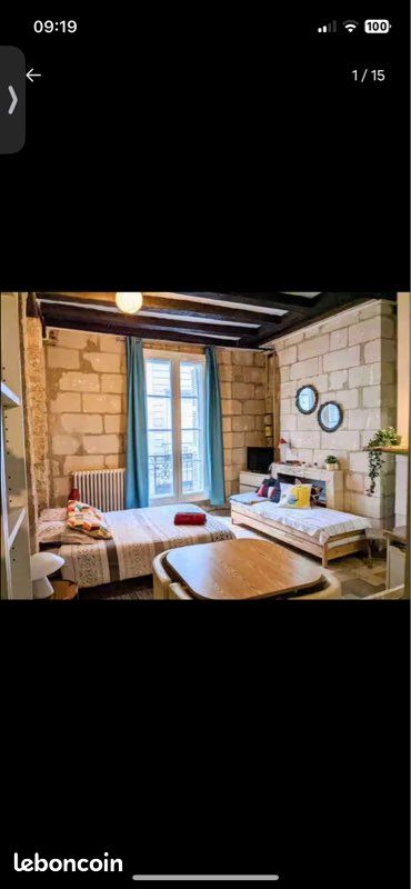Appartement 1 pièce 31 m² · à Tours · 31 m² · 590 €/mois