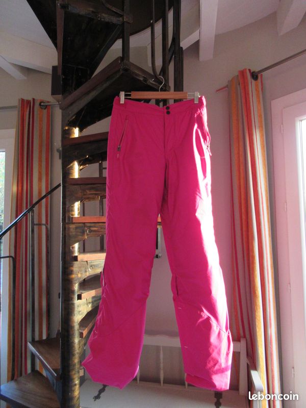 Pantalon ski fuschia ado Wed'ze taille 14 ans (image 1)