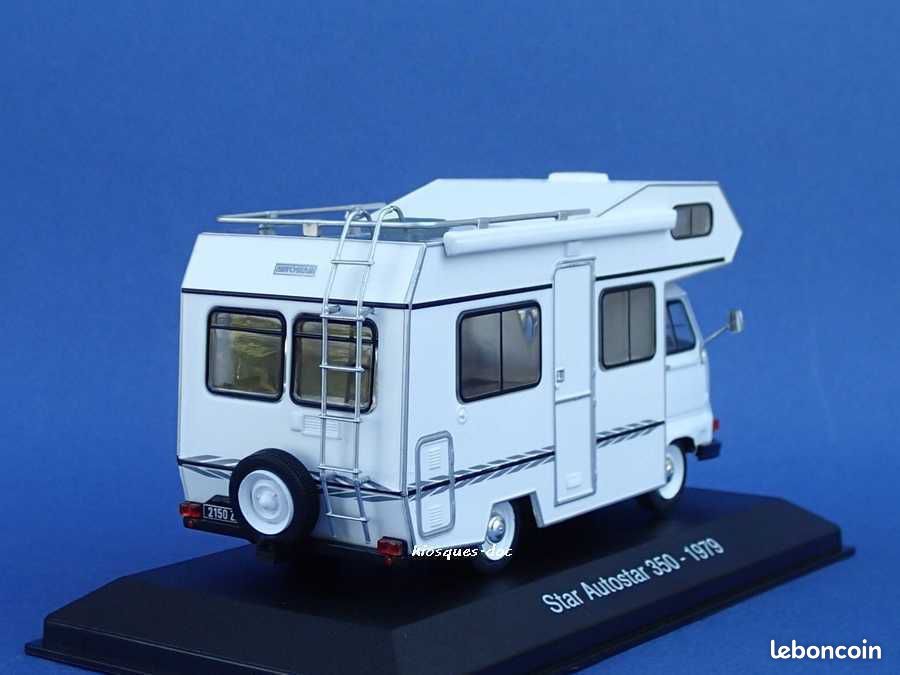Miniature 1:43 Hachette / Ixo STAR AUTOSTAR 350 1979 Camping-Car 