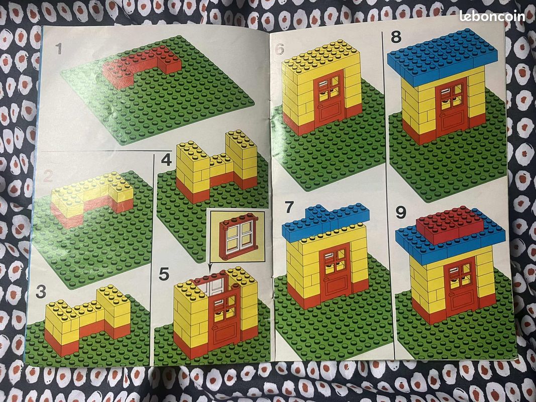 Notice jeu Lego ancienne vintage (1 notice) (image 3)