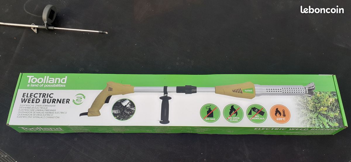 Désherbeur électrique Toolland – 2000W, Neuf, Sous Emballage D’origine