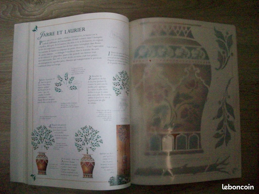 Le pochoir - Motifs floraux (image 3)