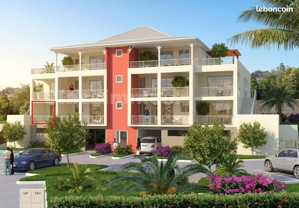 Appartement 2 pièces 38 m² · à Le Lamentin · 38 m² · 205 500 €