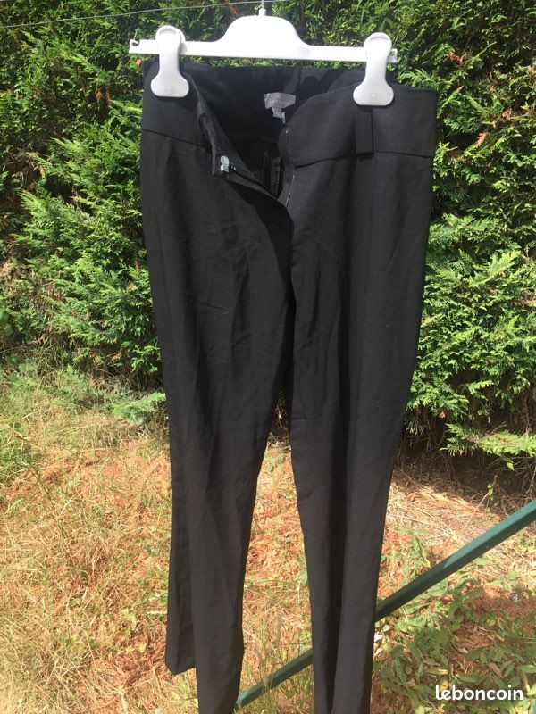 Pantalon tailleur noir Naf Naf taille 40 (image 7)