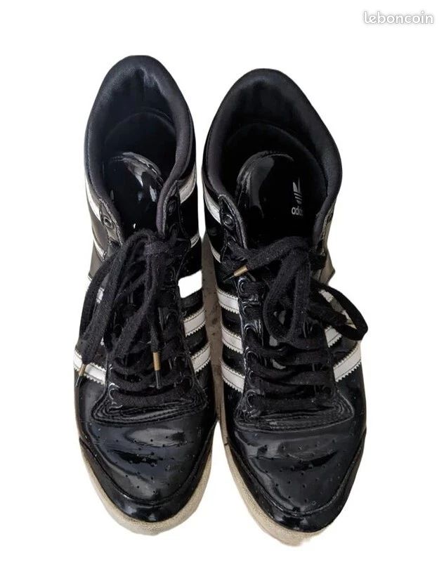 Adidas Sleek Séries Pointure 37 1/3 Chaussures cuir femme baskets