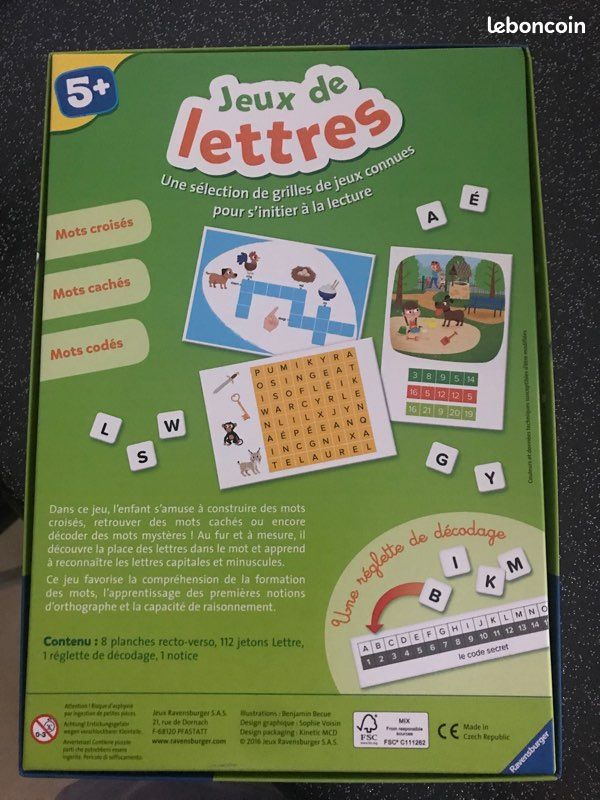 Jeu de lettres, jeu Ravensburger (image 2)