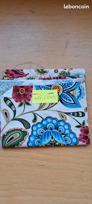 Lot De 4 Coupons Tissus Patchwork - Occasion - Idéal Pour Couture, Quilting