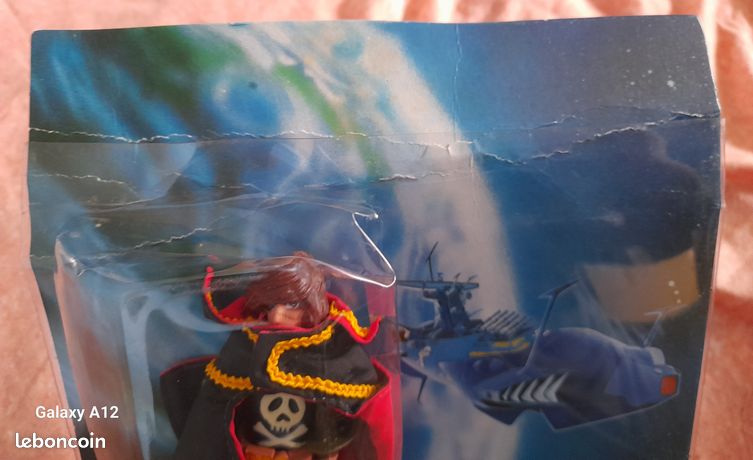 Figurine Albator (Captain Harlock) Takara 1978 – Sofubi – Leiji Matsumoto – Neuve