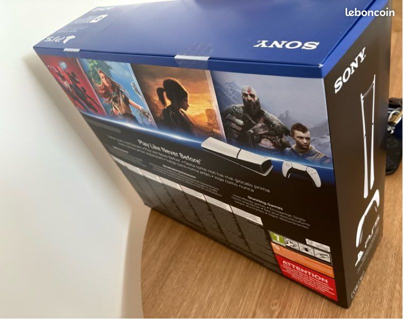 Console Sony PlayStation 5 Digital Edition - 1 To - Blanche - NEUVE Sous Blister (CFI-2016)