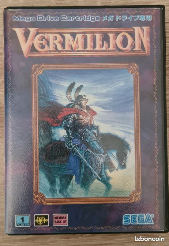 Jeu Sword Of Vermilion Sega Megadrive - Complet Avec Boîte Et Notice, Bon état (voir Défauts)