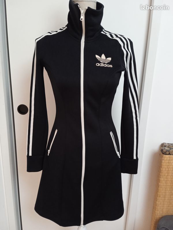 Veste longue ADIDAS vintage femme Vêtements
