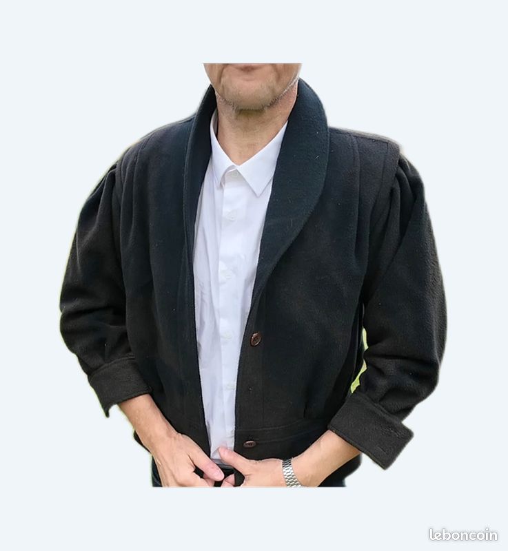 Veste Cashmere Noire (image 1)