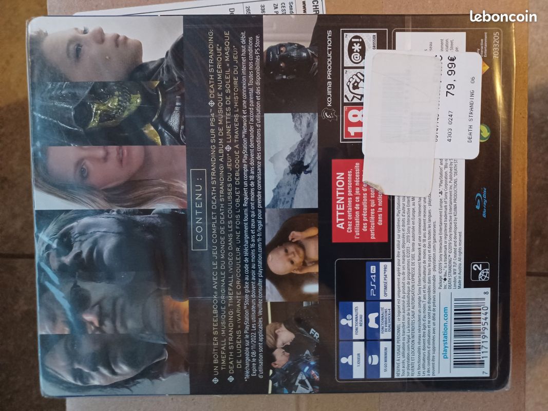 Death Stranding Special Edition - PS4 - Neuf Sous Blister - Édition Spéciale