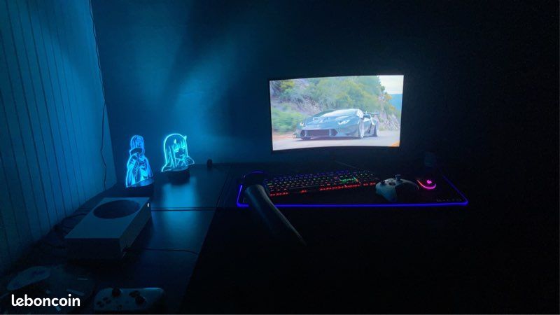 Setup complet Xbox Séries S + Écran 144Hz + Bureau… (image 5)