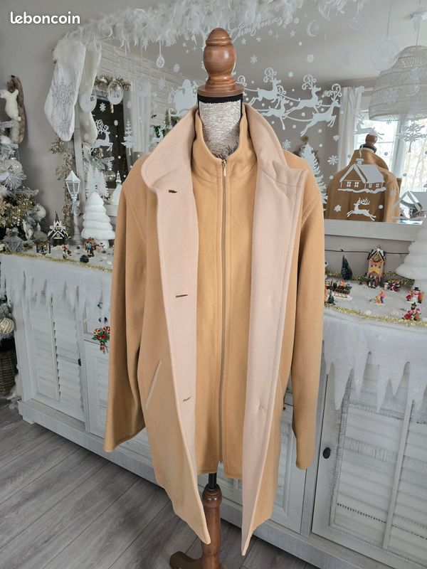 Manteau hiver femme couleur camel Vêtements