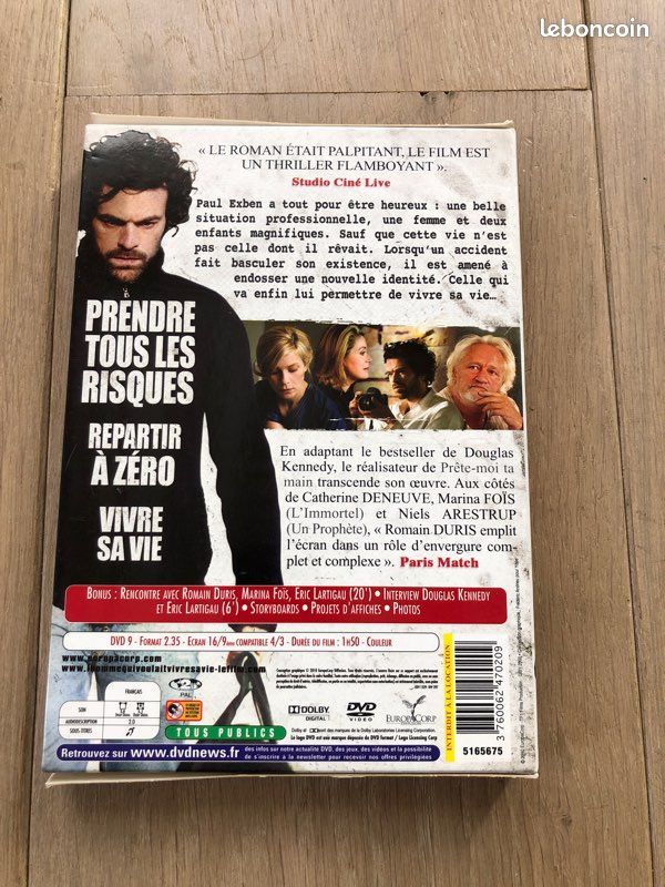 Film DVD l’homme qui voulait vivre sa vie deEric Lartigau (image 2)